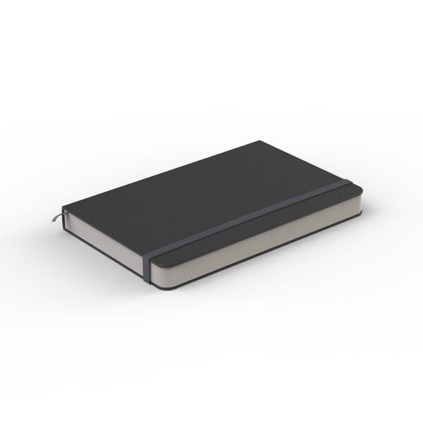 Agenda Leather Black A5_01