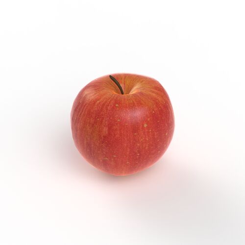 Fruit Red Apple 02 3D Model