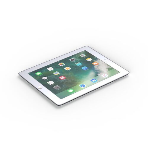 iPad 2 Silver 01 3D Model