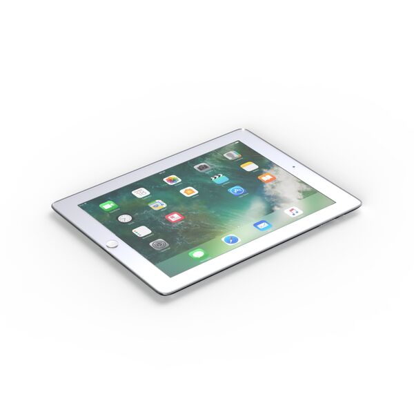 iPad 2 Silver 01 3D Model
