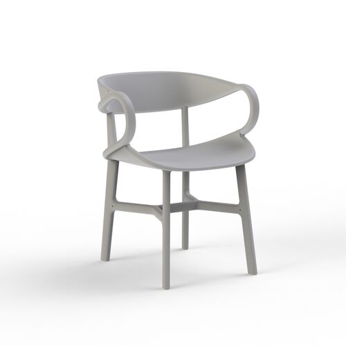 Armchair Plastic Gray_05