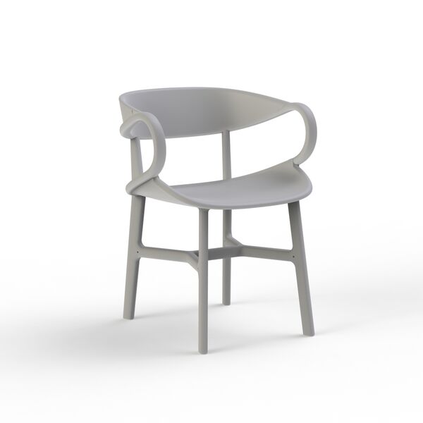 Armchair Plastic Gray_05
