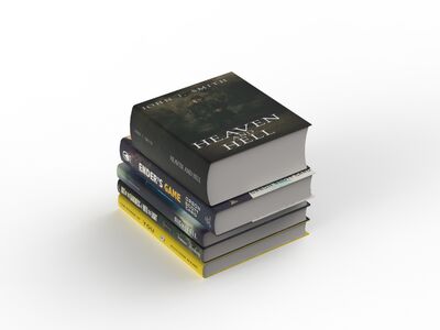Stack Books 07 3D Model