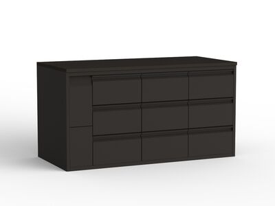 Black Cabinet 02 3D Model