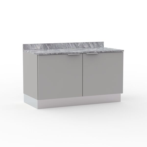 Cabinet Double Grey Stone Top Kitchen_01