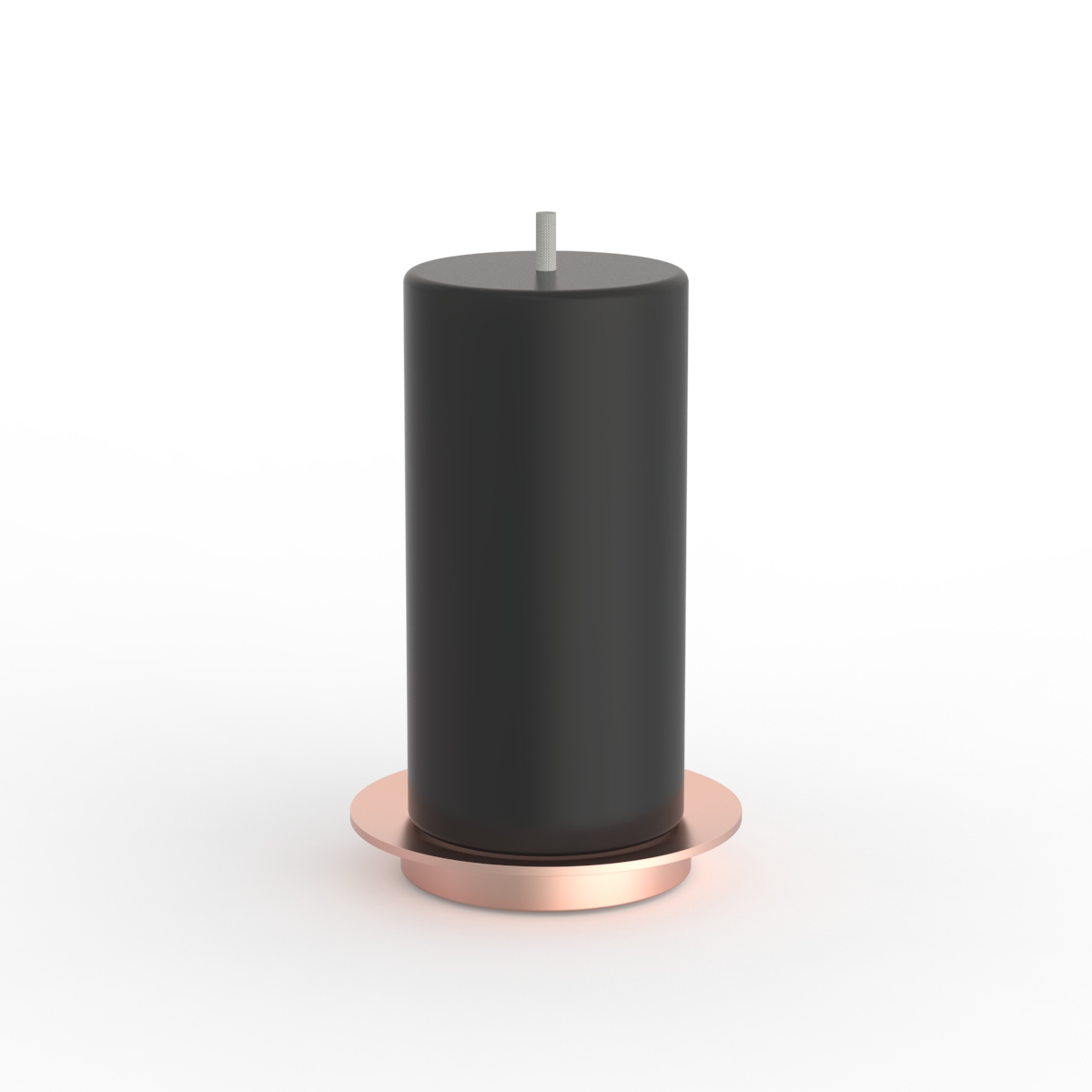 Black Candle 01 3D Model