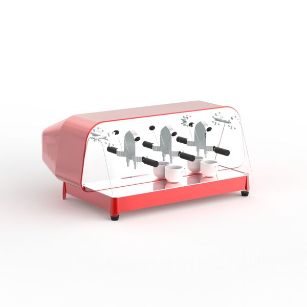Coffee Machine Classic Red_01