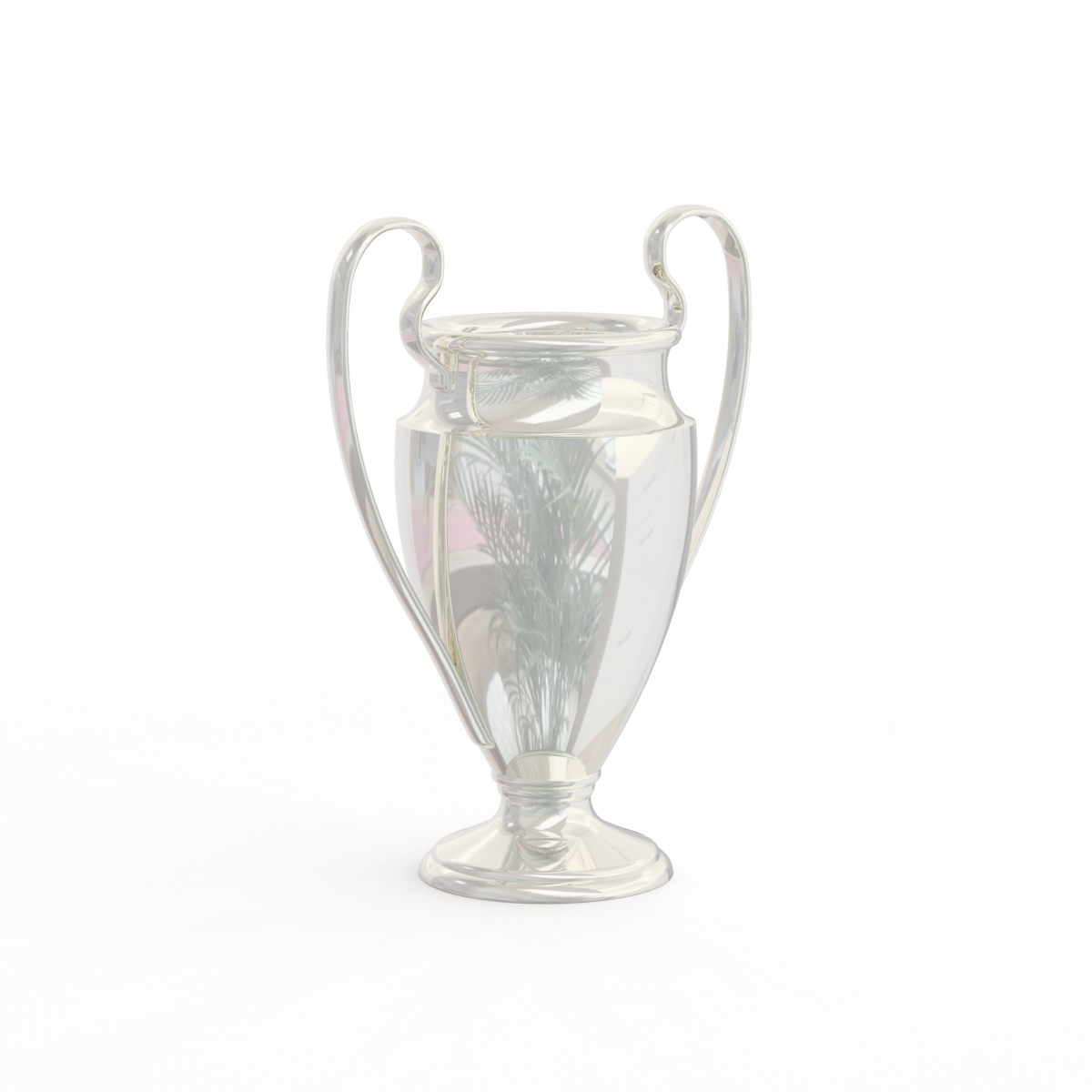 Champions League Cup 01 3D Model
