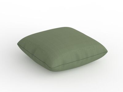 Square Green Cushion 02 3D Model