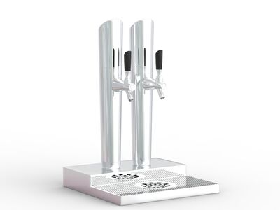 Beer Metal Dispenser 02 3D Model
