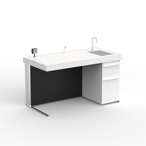 Desk Laboratory White_01