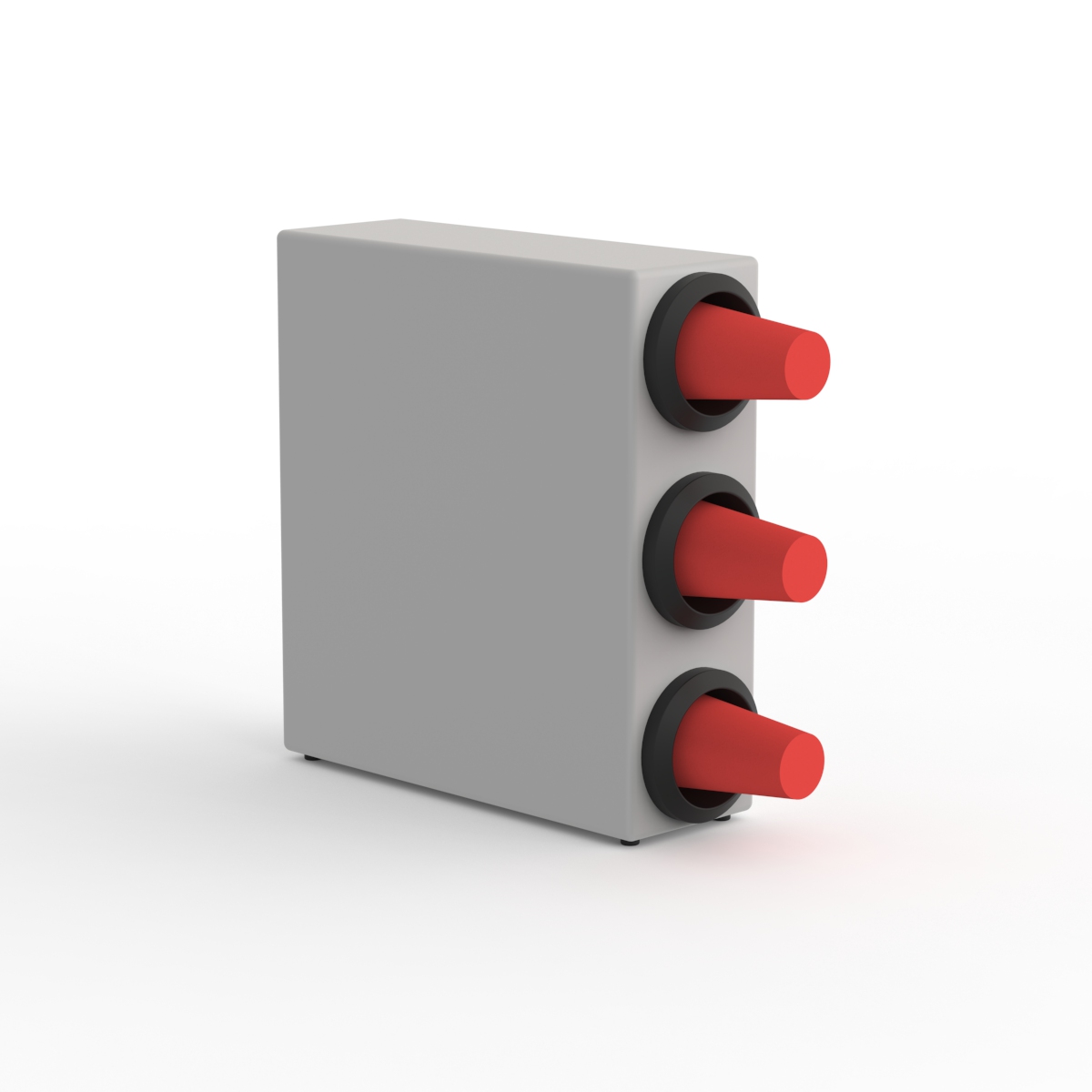 Paper Glass Plastic Dispenser 01 3D Model