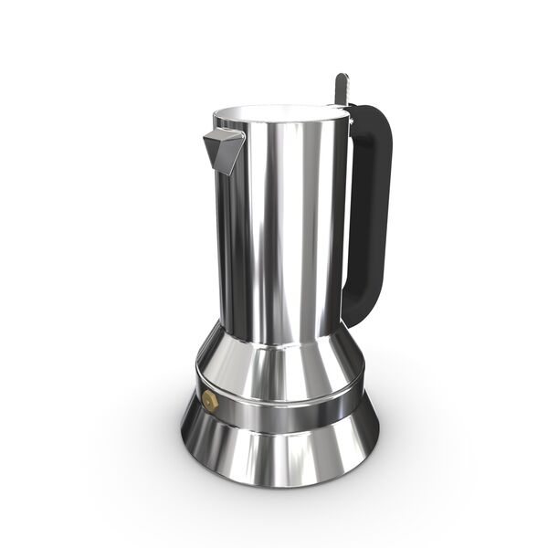 Alessi_Moka 9090_3 cups 3D Model