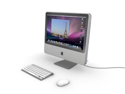 Apple_iMac 3D Model