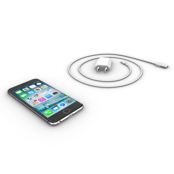 Apple_iPhone 6 and Charger Bundle 3D Model