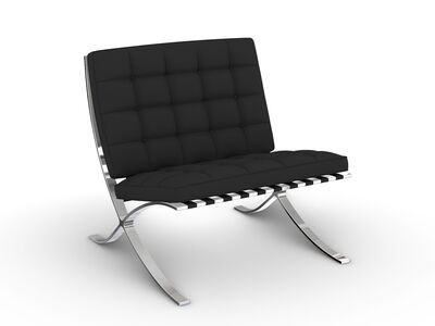 Knoll_Barcelona Chair 3D Model
