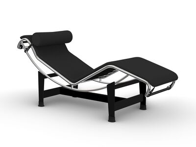 LC4 Chaise Longue 3D Model