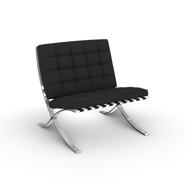 Knoll_Barcelona Chair 3D Model