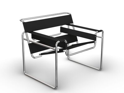 Knoll_Wassily Chair 3D Model