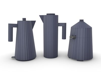 Alessi_Plissé Set 3D Model