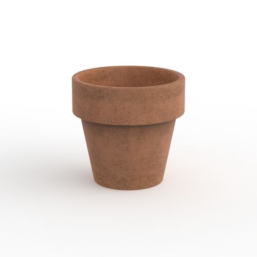 Clay Flowerpot 01 3D Model