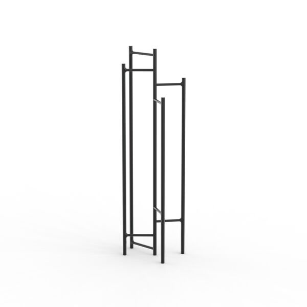 Hangers Clothes Metal Dark Gray_01