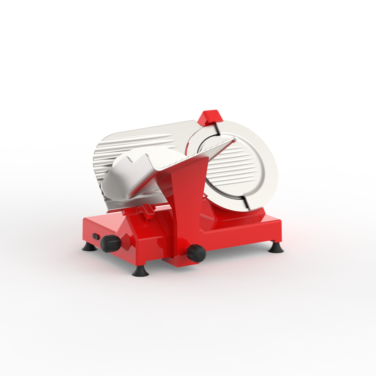 Slicer Metal Red Paint Ham 01 3D Model