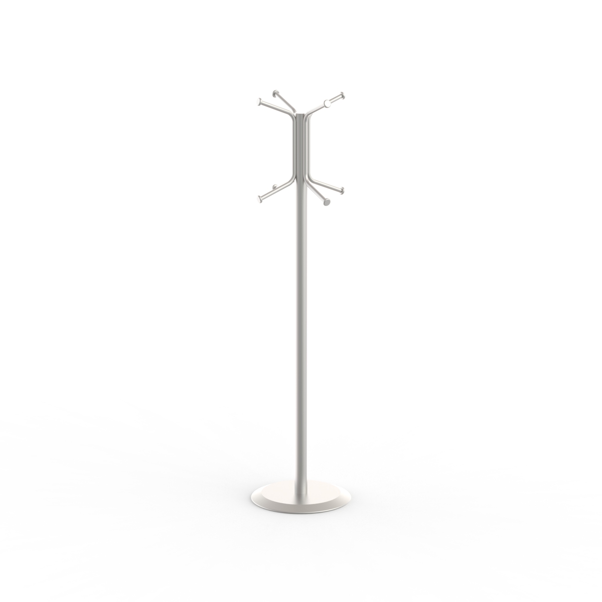Clothes Metal Satin Hangers 02 3D Model