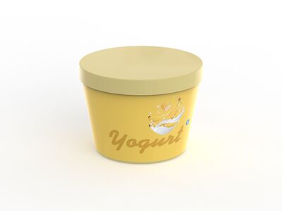 Jar Yogurt Banana With Cap_04