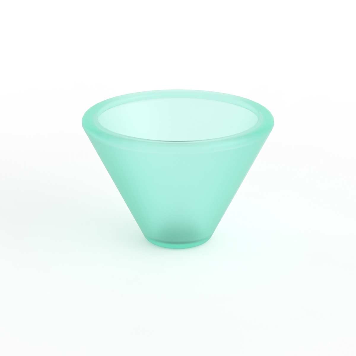 Glass Aquamarine Jar 03 3D Model