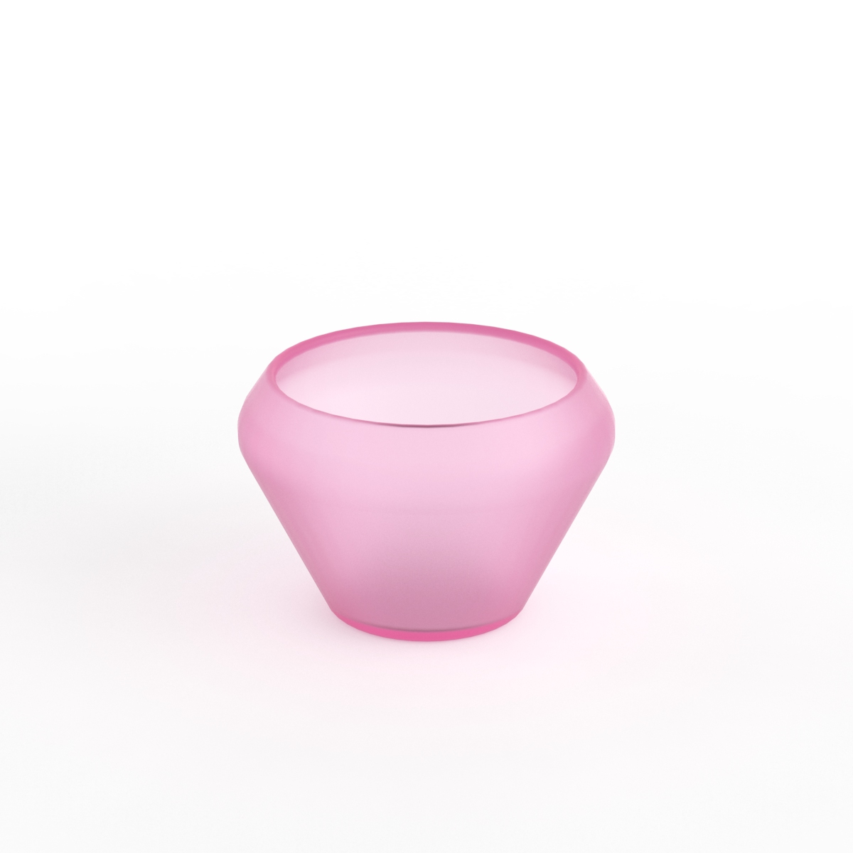 Glass Magenta Jar 02 3D Model