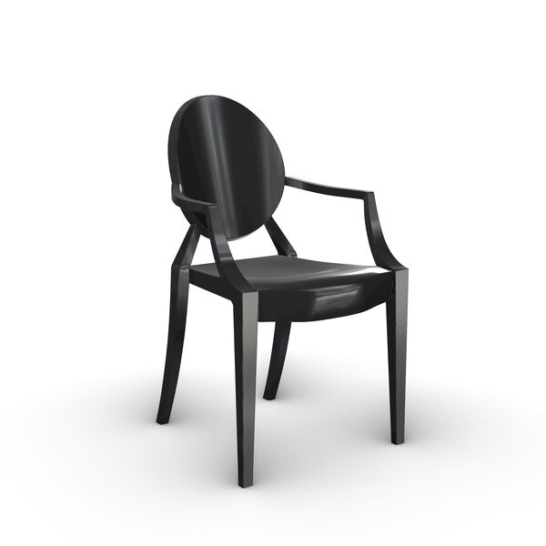 Louis Ghost Chair 3D Model