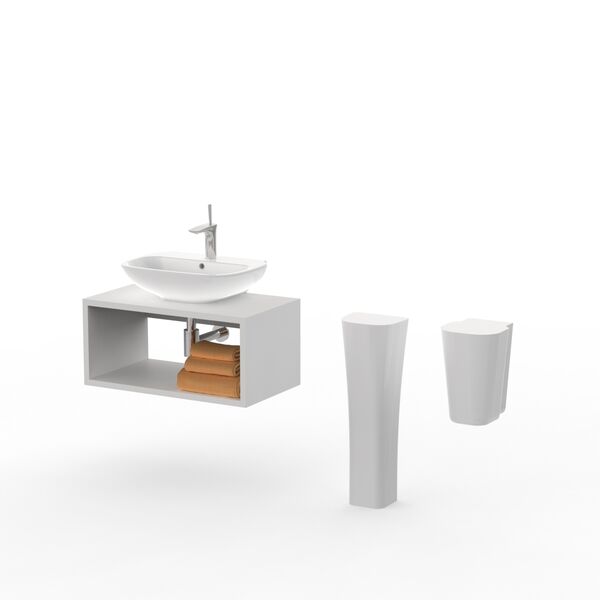 Clear WashBasin 02 3D Model
