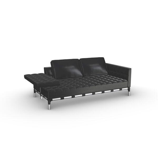 241 Privé Sofa Mid Chaise Longue Double 3D Model
