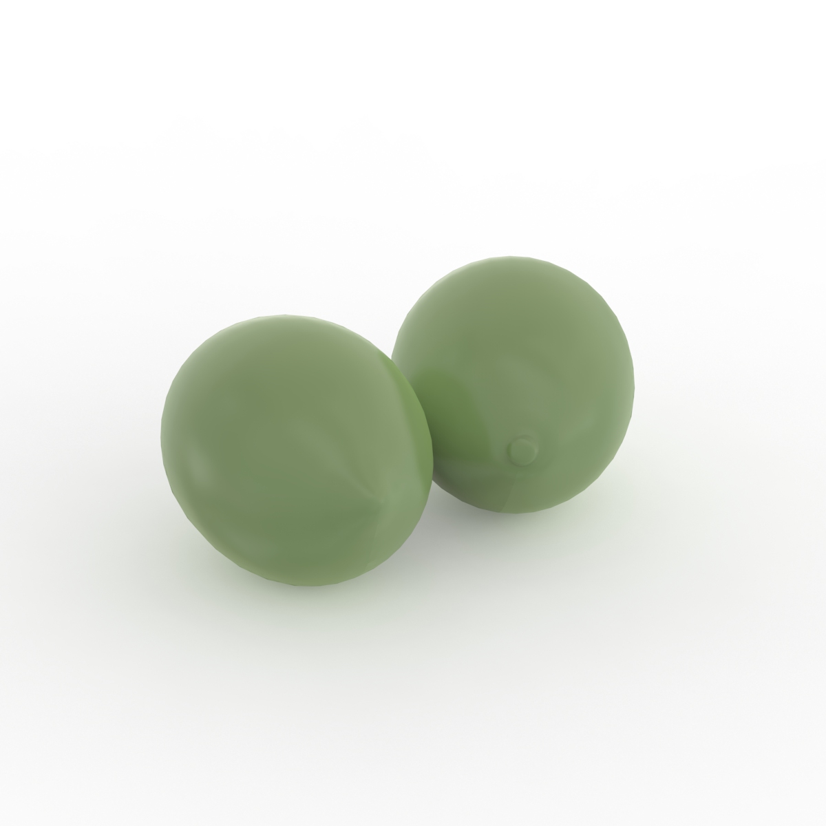 Green Olives 01 3D Model
