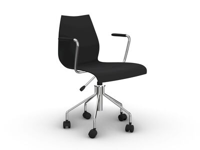 Maui Armrest Office Chair 3D Model