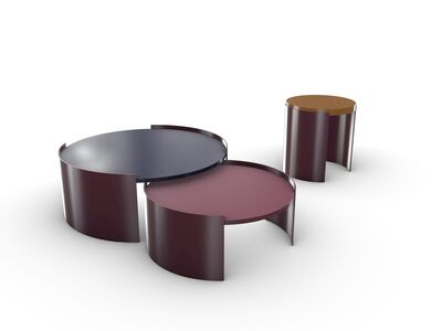 554 Bowy Low Tables 3D Model