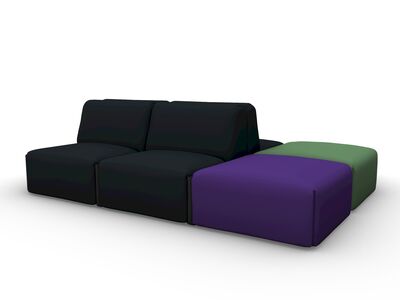 Costume Island Sofa 3D Model