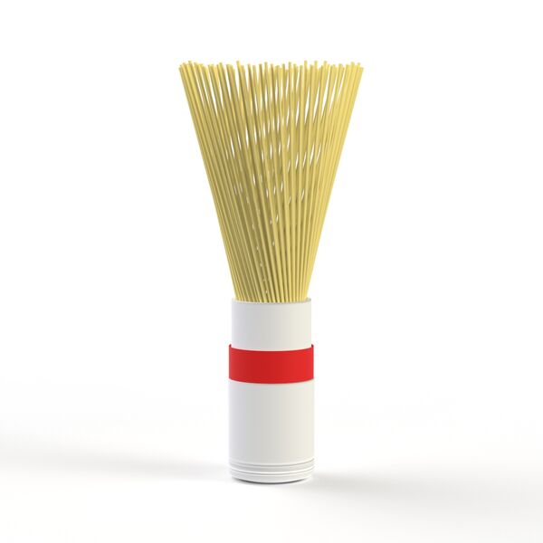 Pasta Spaghetti Container White_01