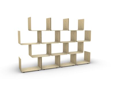 Elysée Bookcase 3D Model
