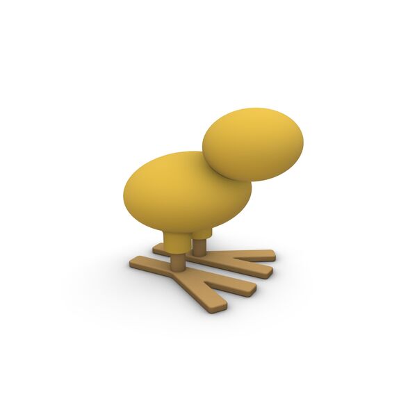 Happy Bird 3D Model