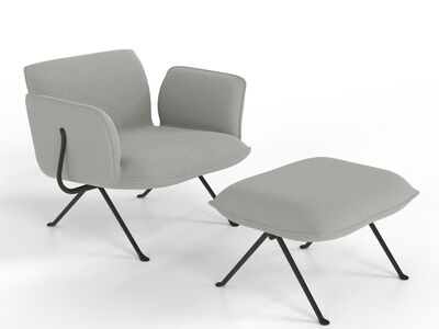 Officina Armchair 3D Model