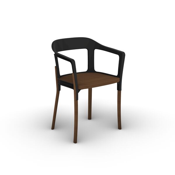 Steelwood Chair 3D Model