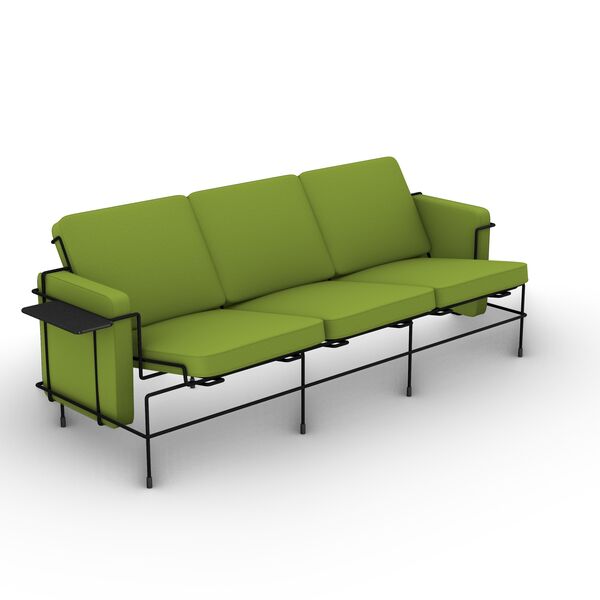 Traffic Sofa 3 Seats 3D Model