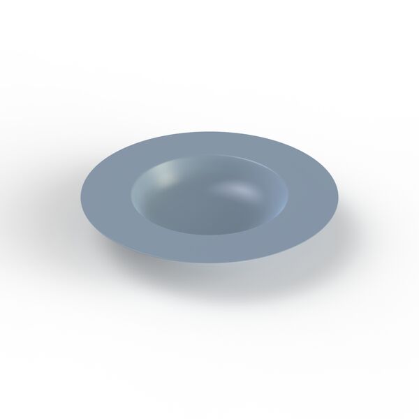 Plate Ceramic Blue_01