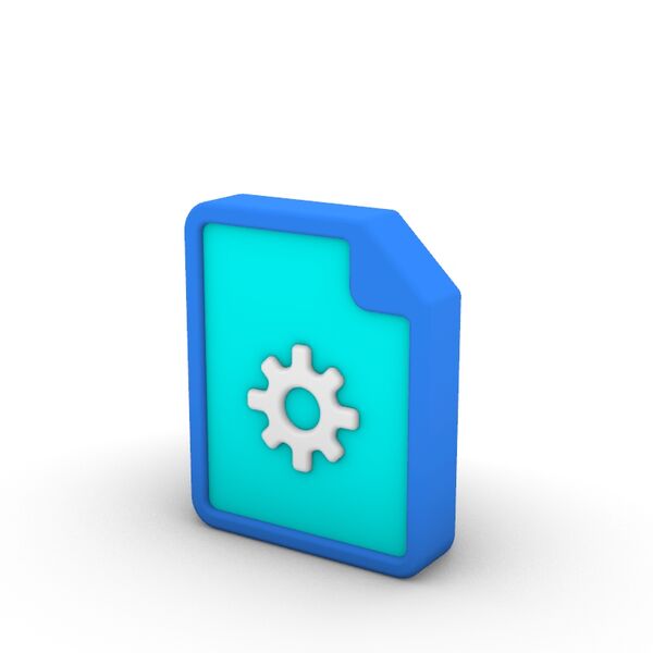 ICON 3D Cartoon Series Automated task