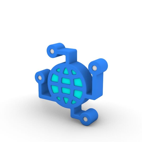 ICON 3D Cartoon Series Technology Integration
