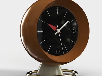 Desk Clocks Chronopak 3D Model
