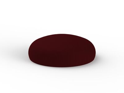 Pouf Round Fabric Brown_06