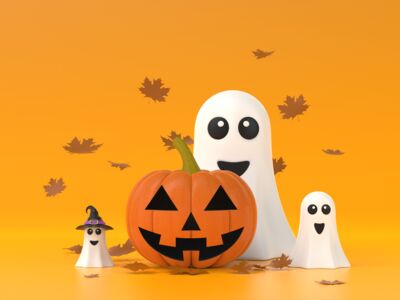 Set Basic Halloween 1 3D Model